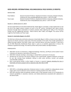 Syllabus - University of Alaska Fairbanks