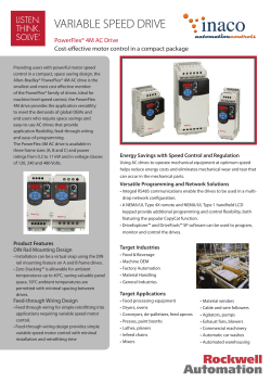 Product Profile - Rexel Industrial Automation