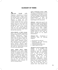glossary of terms