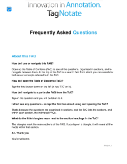 Frequently Asked Questions