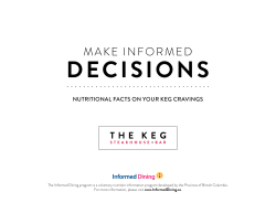 nutritional info