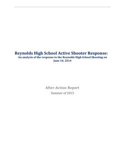 Reynolds After Action, June 10, 2014