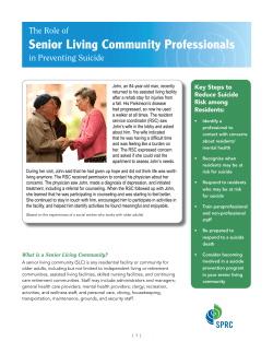 Senior Living Community Professionals