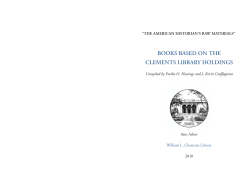 free  - William L. Clements Library