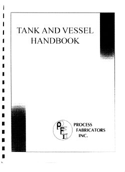 Tank and Vessel Handbook