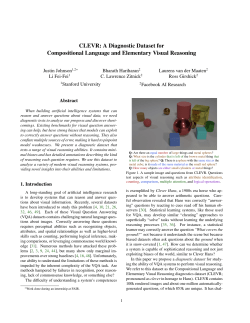 CLEVR: A Diagnostic Dataset for Compositional Language and
