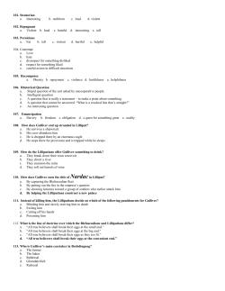 Gulliver Test - Whalen English