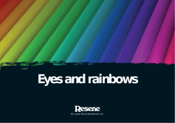 Eyes and rainbows