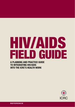 HIV/AIDS field guide: a planning and parctice guide to integrating