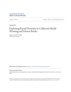 Exploring Racial Diversity in Caldecott Medal