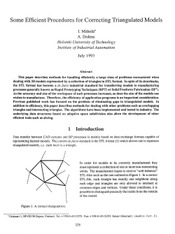 Some Efficient Procedures for Correcting
