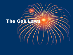 The Gas Laws