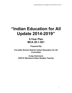 PDF format - Corvallis School District #1