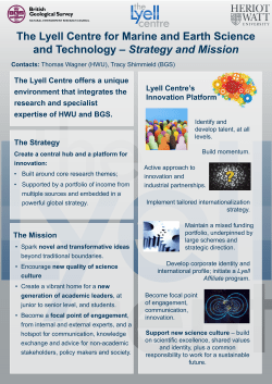 Strategy and Mission