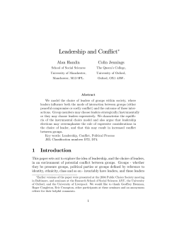 Paper - University of Oxford, Department of Economics