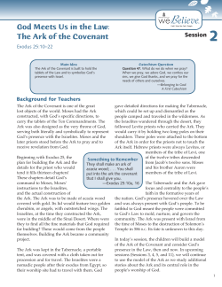 The Ark of the Covenant