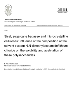 Sisal, sugarcane bagasse and microcrystalline celluloses