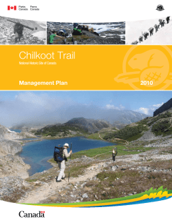 Chilkoot Trail Management Plan 2010