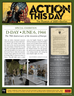D-DAY &bull; JUNE 6, 1944 - Museum of World War II