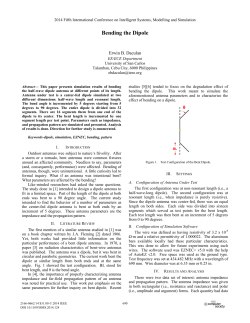 Bending the Dipole