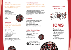 Contacts - Tangentyere Council