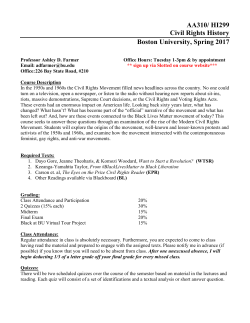 HI 299 - Boston University