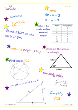 4x - y = 3 x + y = 7