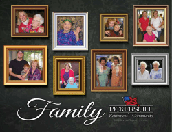 2014 Annual Report { FY2013 } - Pickersgill Retirement Community