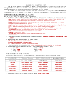semester two final review key units 7 and 8