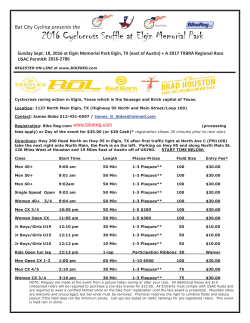 Flyer - City of Elgin