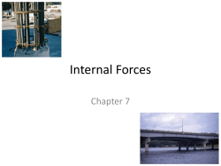 Internal Forces