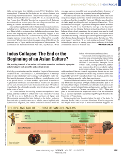 Indus Collapse: The End or the Beginning of an