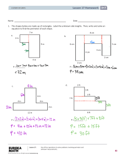 Lesson 17 Homework 3&bull;7