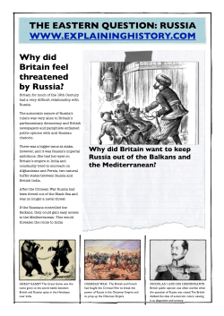 The Eastern Question