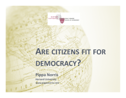 are citizens fit for democracy