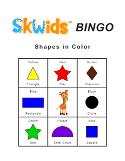 Shapes in Color