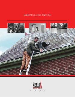 Ladder Inspection Checklist
