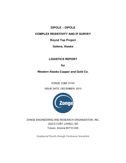 Complex Resistivity and IP Survey