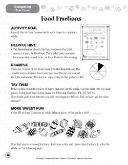 Food Fractions