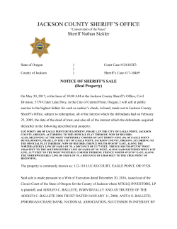 jackson county sheriff`s office