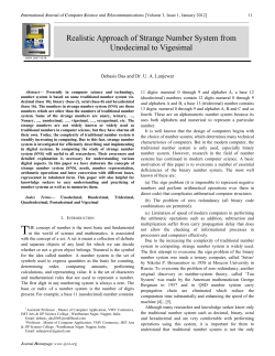 Realistic Approach of Strange Number System from Unodecimal to