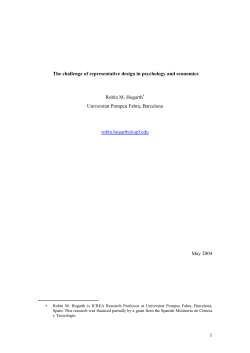 Hogarth on Challenge of Representative Design