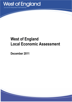 LEA Main Document - West of England Partnership