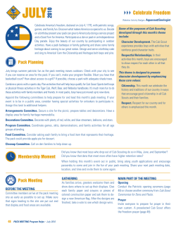 JULY 2010 - Boy Scouts of America