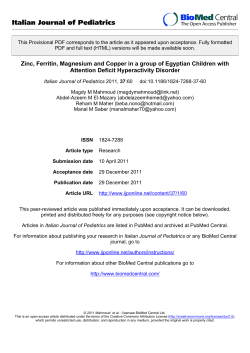 mahmoud 2011 - Diet and Health