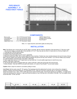 pipe brace assembly