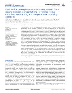 Decimal fraction representations are not distinct from natural number