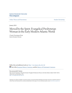 Moved by the Spirit: Evangelical Presbyterian Woman