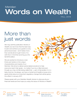 Fall 2016 - Meridian