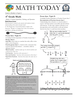 MATH TODAY